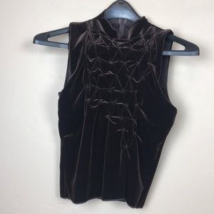 NWT Emporio Armani Velvet Vest Size Small